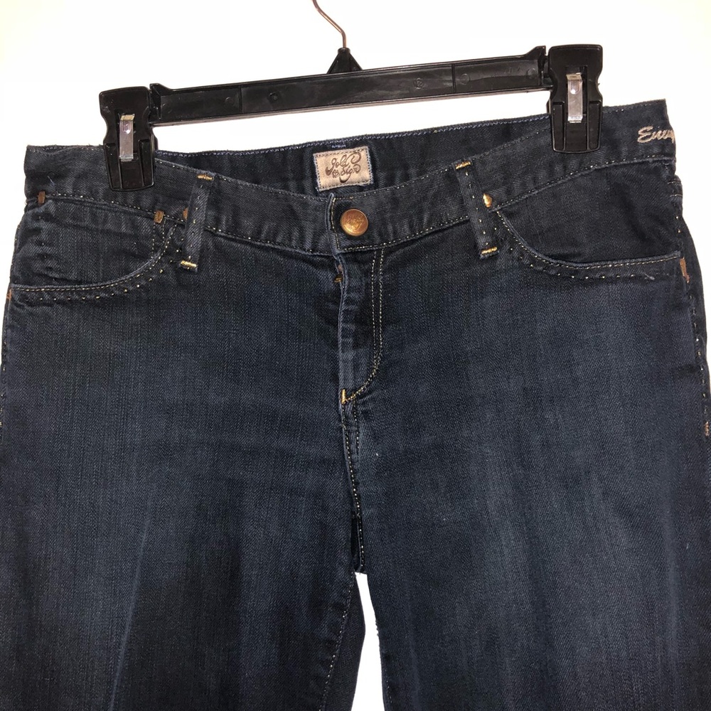 Dark straight leg denim from Gold Sign